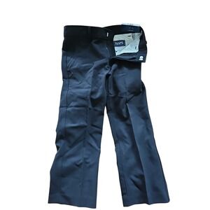 Chaps Boy's Sz 4 Suit Separates Black Dress Pants Stretch NWT #445